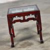 NOTE: If you love this incredible Ming style rosewood side or end table we have a matching coffee table for sale here in a separate listing, check it out.