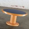 Late 20th Century Modern to Postmodern Pedestal Coffee Table by Michael Graves for Craftwood a Division of Sonnenberg Ind. Ltd.