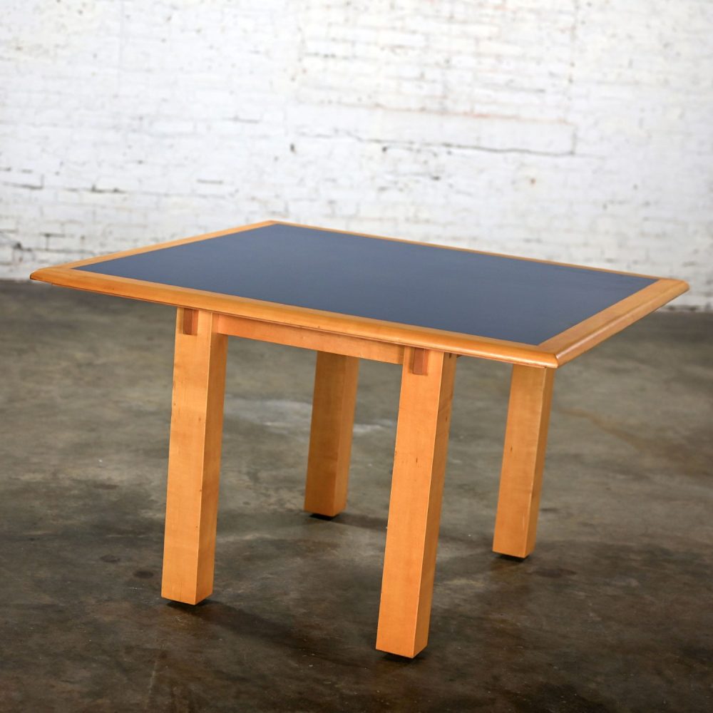 Late 20th Century Modern to Postmodern Dining Table by Michael Graves for Craftwood a Division of Sonnenberg Ind. Ltd.