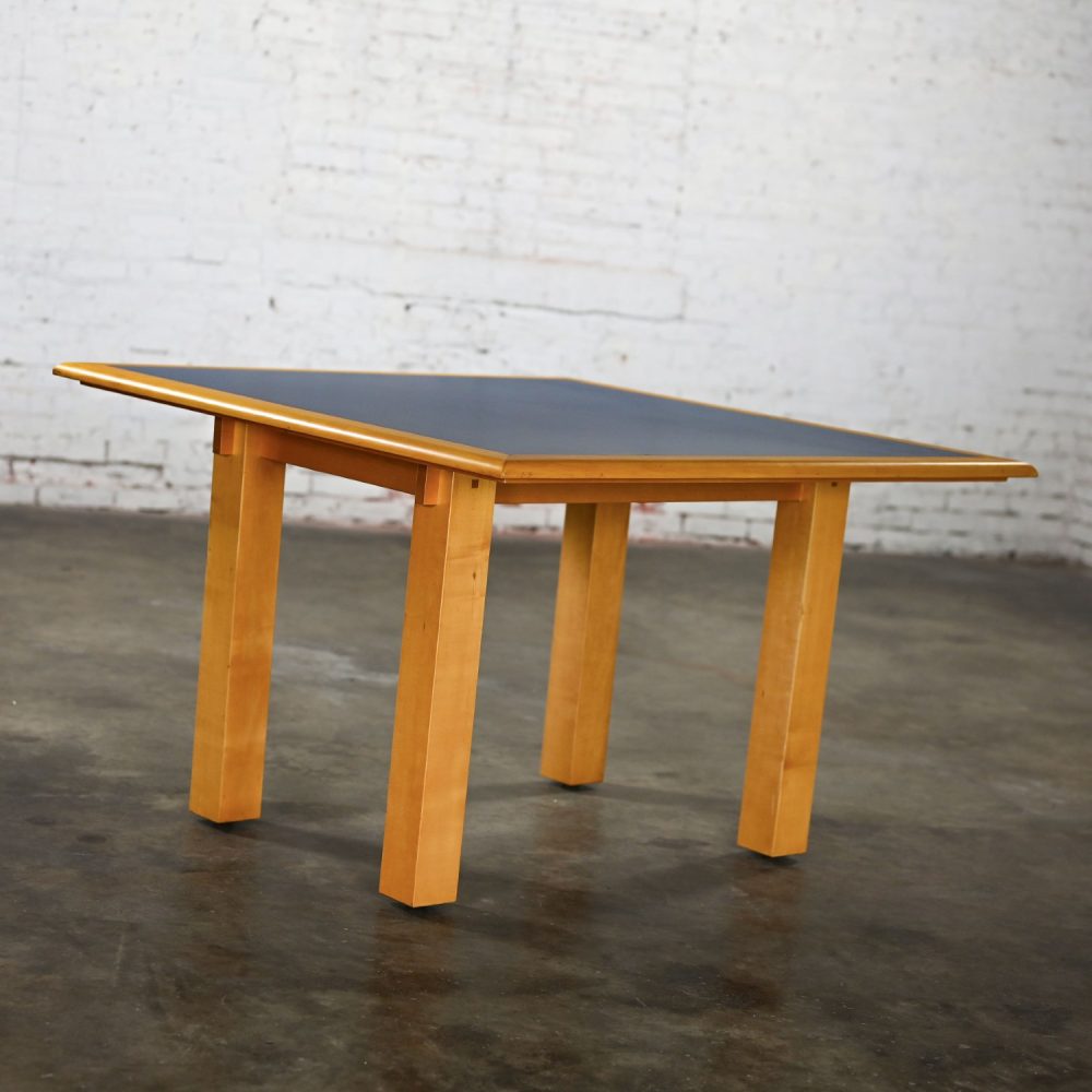 Late 20th Century Modern to Postmodern Dining Table by Michael Graves for Craftwood a Division of Sonnenberg Ind. Ltd.