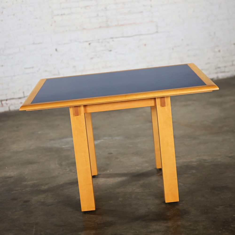 Late 20th Century Modern to Postmodern Dining Table by Michael Graves for Craftwood a Division of Sonnenberg Ind. Ltd.