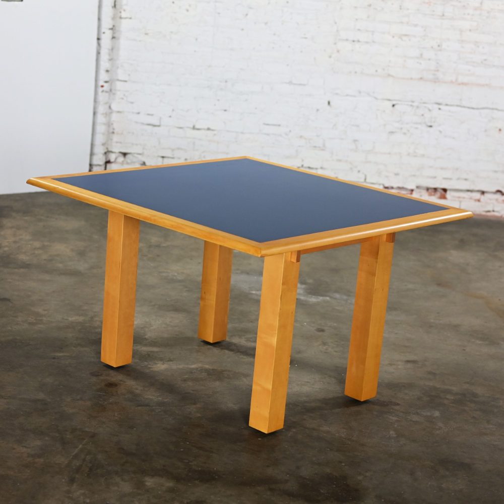 Late 20th Century Modern to Postmodern Dining Table by Michael Graves for Craftwood a Division of Sonnenberg Ind. Ltd.