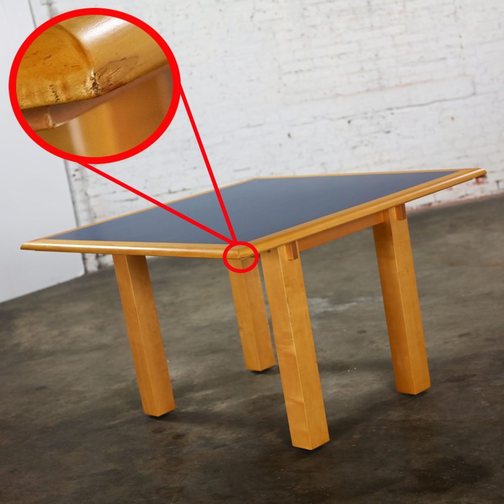 Late 20th Century Modern to Postmodern Dining Table by Michael Graves for Craftwood a Division of Sonnenberg Ind. Ltd.