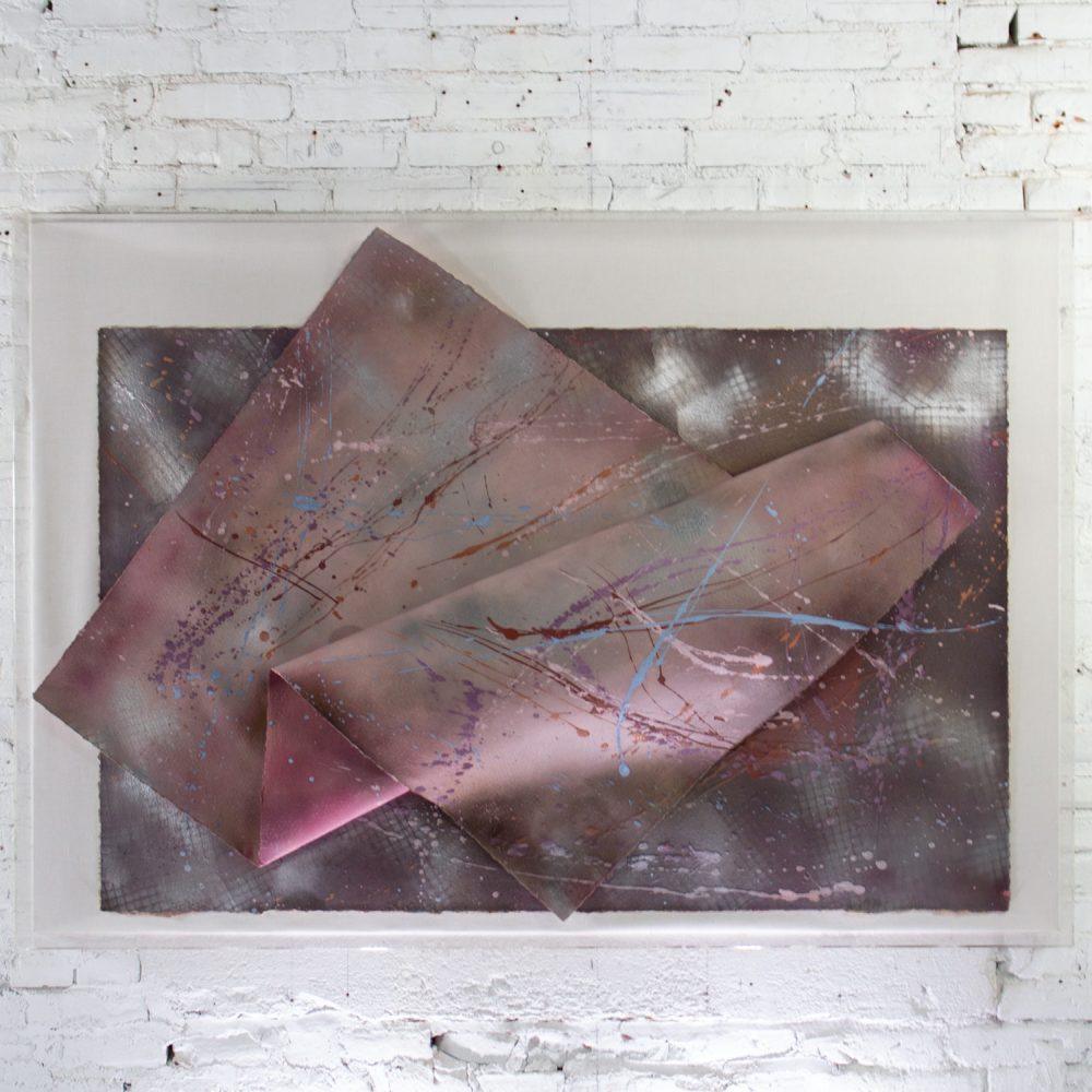 Late 20th Century Postmodern Contemporary Abstract Mixed Media Large Scale 3D Collage by Martha Holden