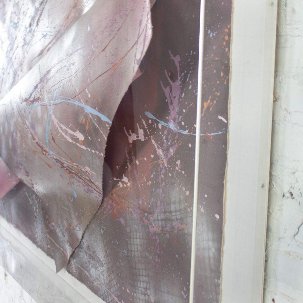 Late 20th Century Postmodern Contemporary Abstract Mixed Media Large Scale 3D Collage by Martha Holden