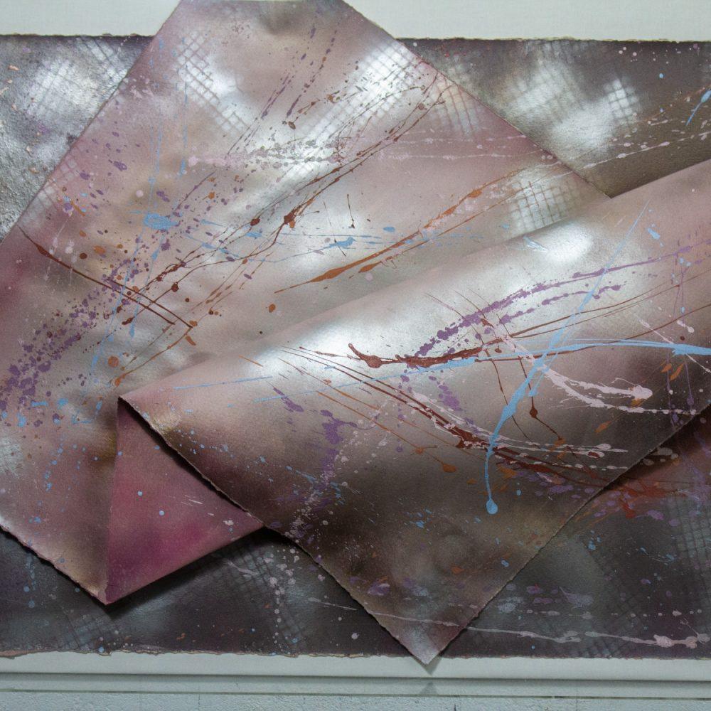 Late 20th Century Postmodern Contemporary Abstract Mixed Media Large Scale 3D Collage by Martha Holden