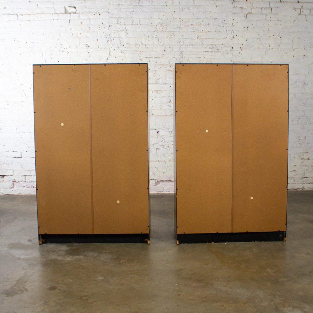 1950-1960 Mid-Century Modern Hardwood Chest of Drawers Made in Brazil by Singer a Pair
