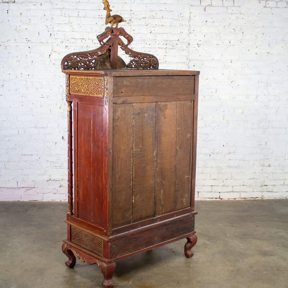 19th to Early 20th Century Indonesian Maduran Imperial Wedding or Jodang Dowry Chest for Groom