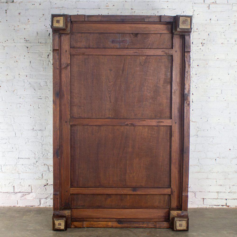 19th to Early 20th Century Chinese Ming Style Waisted Opium Bed or Monumental Coffee Table w/Chow Legs