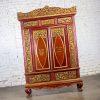 19th to Early 20th Century Indonesian Maduran Imperial Wedding or Jodang Dowry Chest for Bride