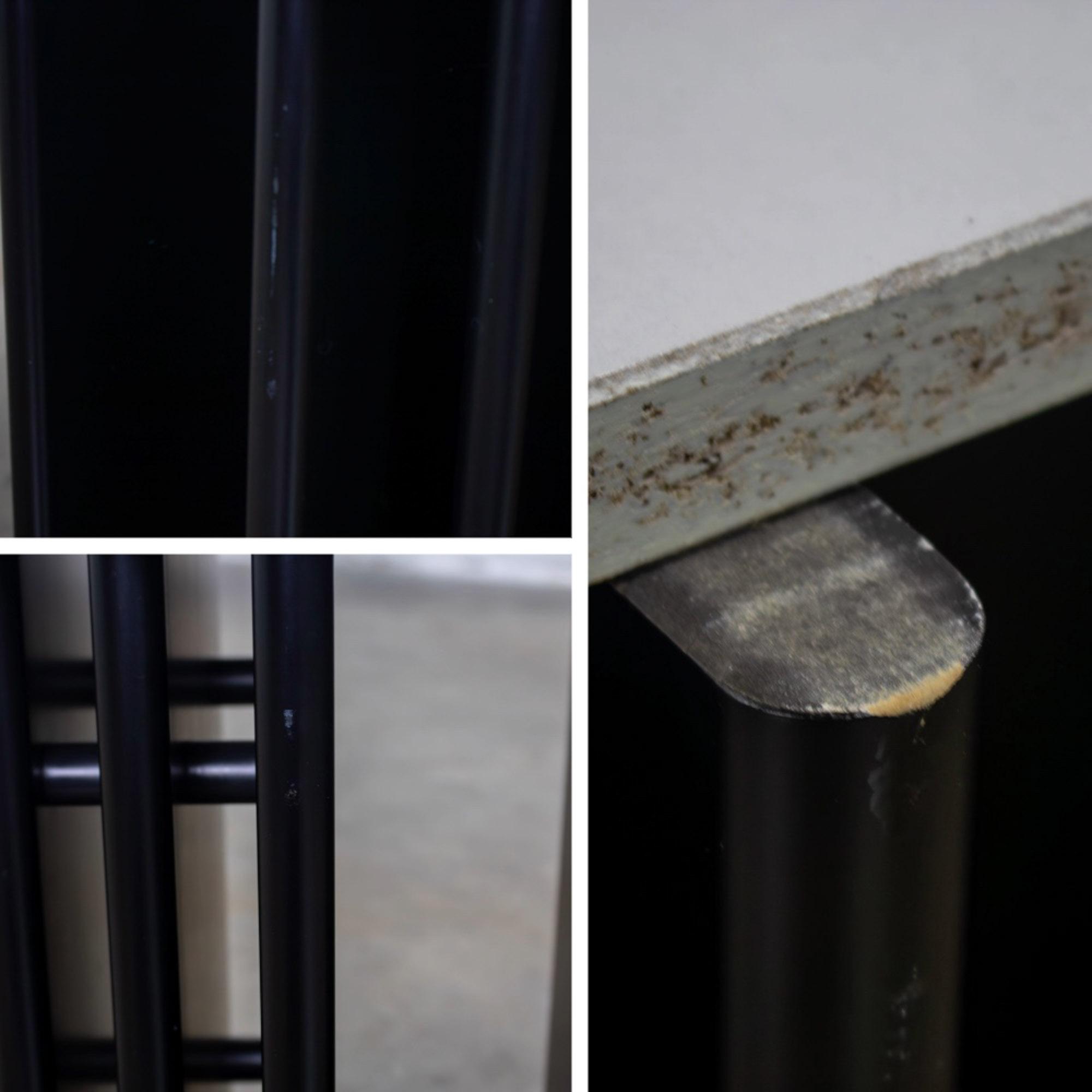 Late 20th Century Scandinavian Post Modern End or Side Table Marble Rectangle Top by Bendixen Designs Made in Denmark