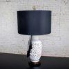 Lamp Size: - O/A Adjustable Height: 33-38 Inches - Height to top of Adjustable Harp: 31-36 Inches - Height to top of Socket: 21.5 Inches - Body Size:18H x 7.5W Inches - Base Size: 1.25H x 7.5W Inches - Weight: 8.99 Pounds