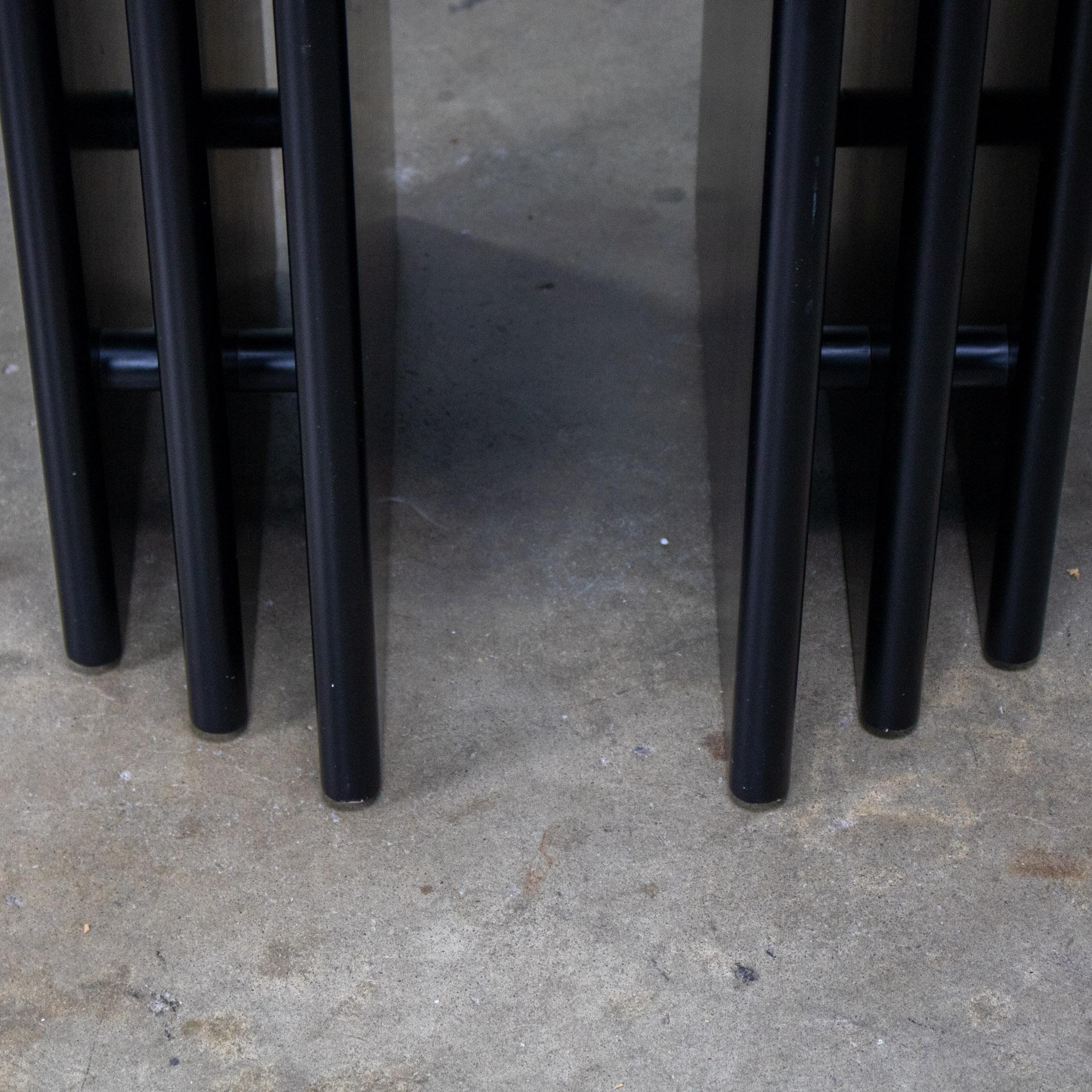 Late 20th Century Scandinavian Post Modern End or Side Table Marble Rectangle Top by Bendixen Designs Made in Denmark