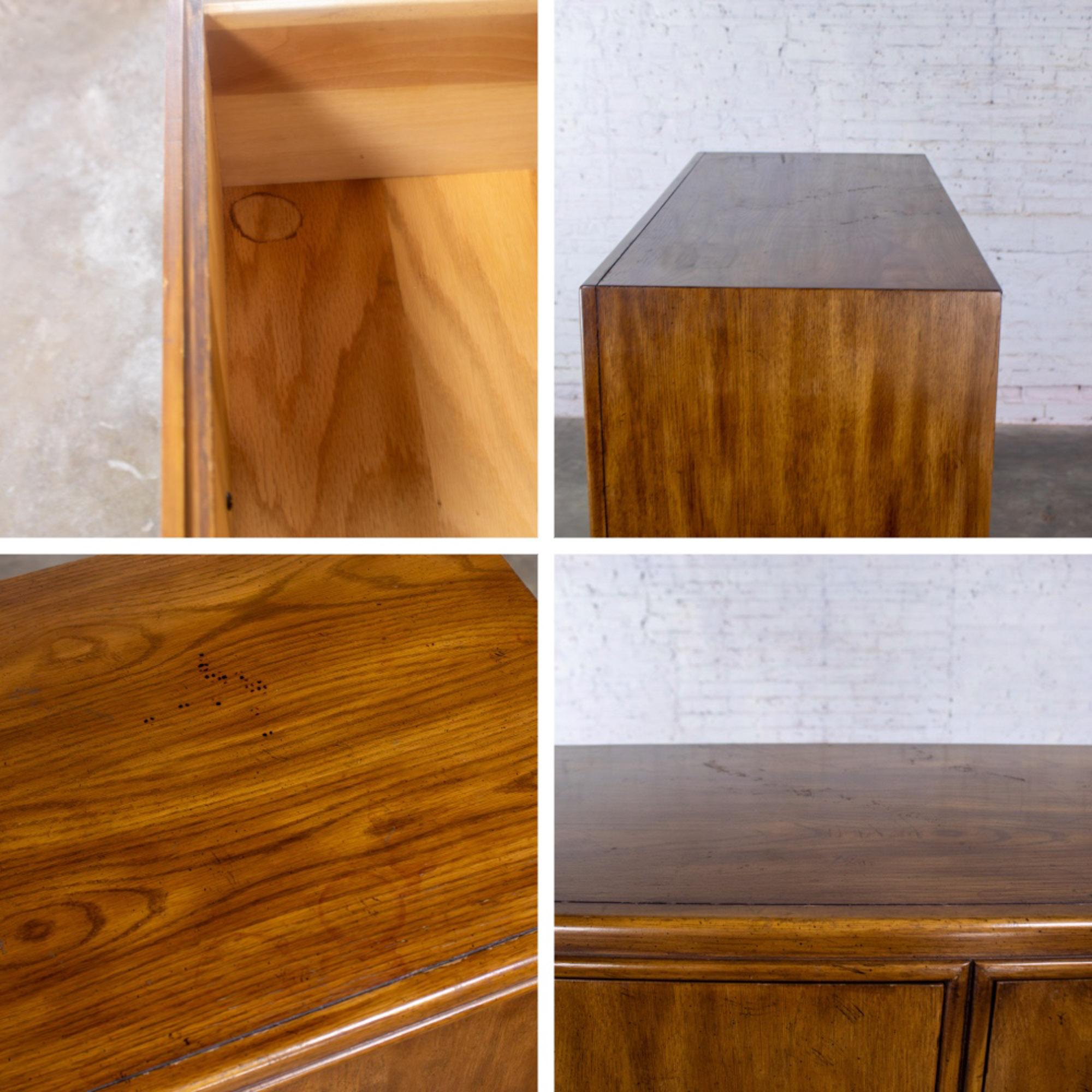 Late 20th Century Campaign Style Gentleman’s Chest of Drawers or Armoire Drexel Heritage Passage Collection