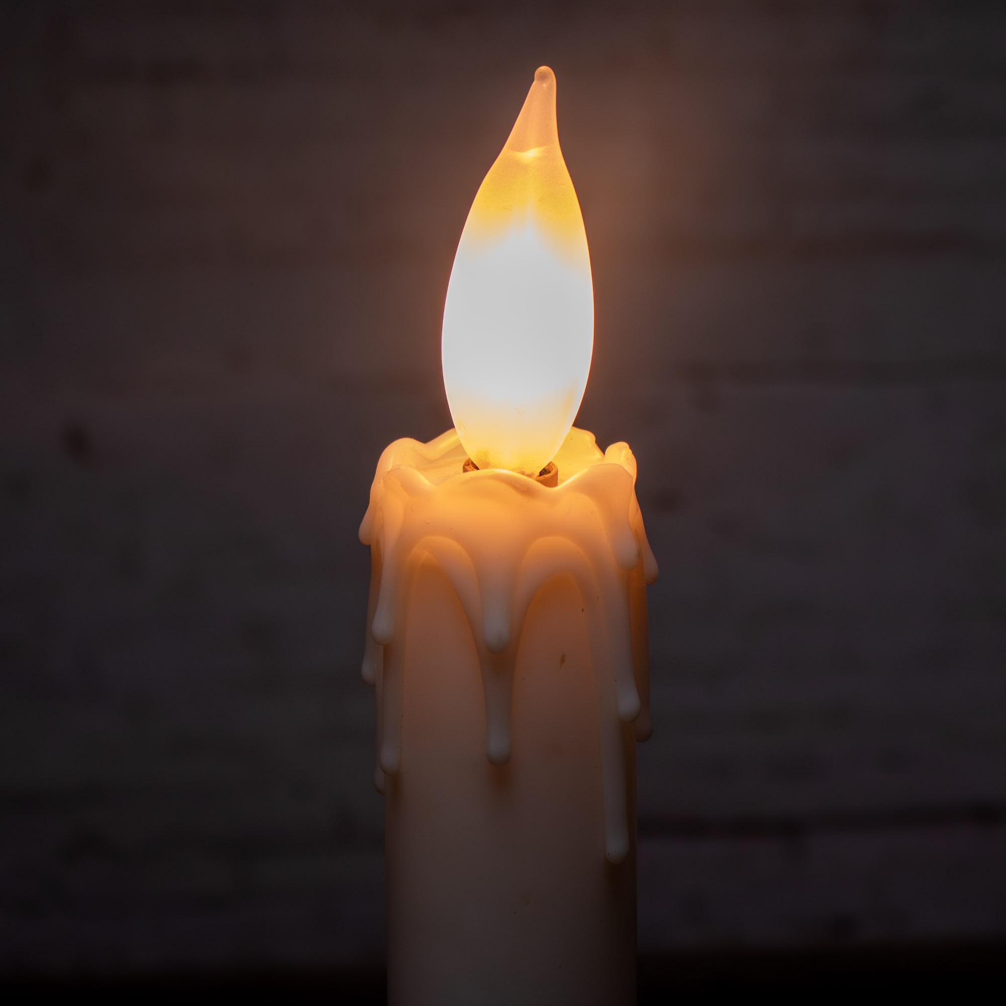 1960-1970’s Campaign Style Hurricane Lantern Table Lamp Orange & Yellow Painted Metal Frame & Brass Accents